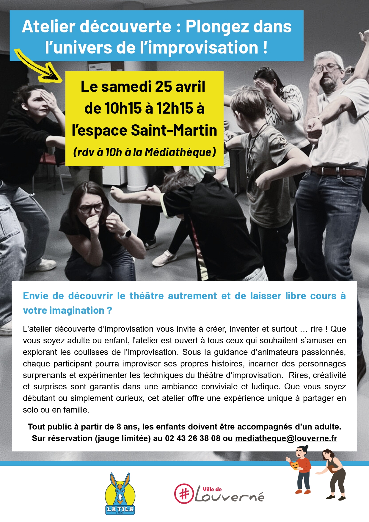 TILA atelier improvisation Louverné 25 avril