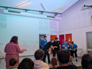 Caba'Match TILA improvisation Laval APE école Marcel Pagnol 3 octobre