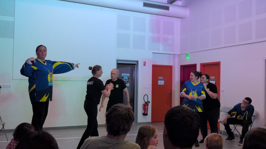Caba'Match TILA improvisation Laval APE école Marcel Pagnol 3 octobre