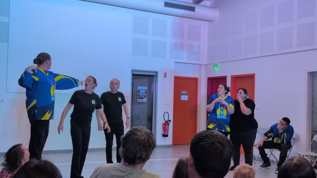 Caba'Match TILA improvisation Laval APE école Marcel Pagnol 3 octobre