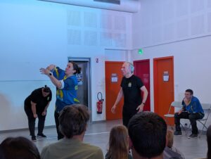 Caba'Match TILA improvisation Laval APE école Marcel Pagnol 3 octobre