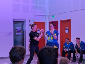 Caba'Match TILA improvisation Laval APE école Marcel Pagnol 3 octobre