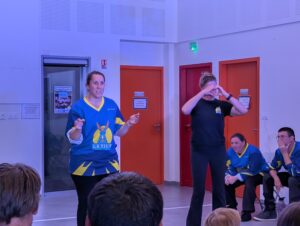 Caba'Match TILA improvisation Laval APE école Marcel Pagnol 3 octobre