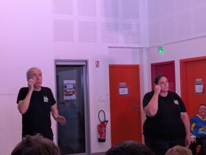 Caba'Match TILA improvisation Laval APE école Marcel Pagnol 3 octobre