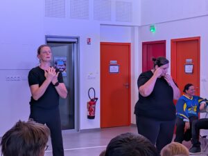 Caba'Match TILA improvisation Laval APE école Marcel Pagnol 3 octobre
